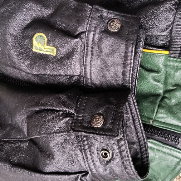 VTG Leather Packer Jacket M - Picture 11 of 16